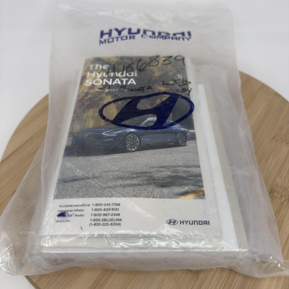 Other - Hyundai Sonata 2021 Owners Manual Set OEM Handbook Warranty BlueLink Case Guide